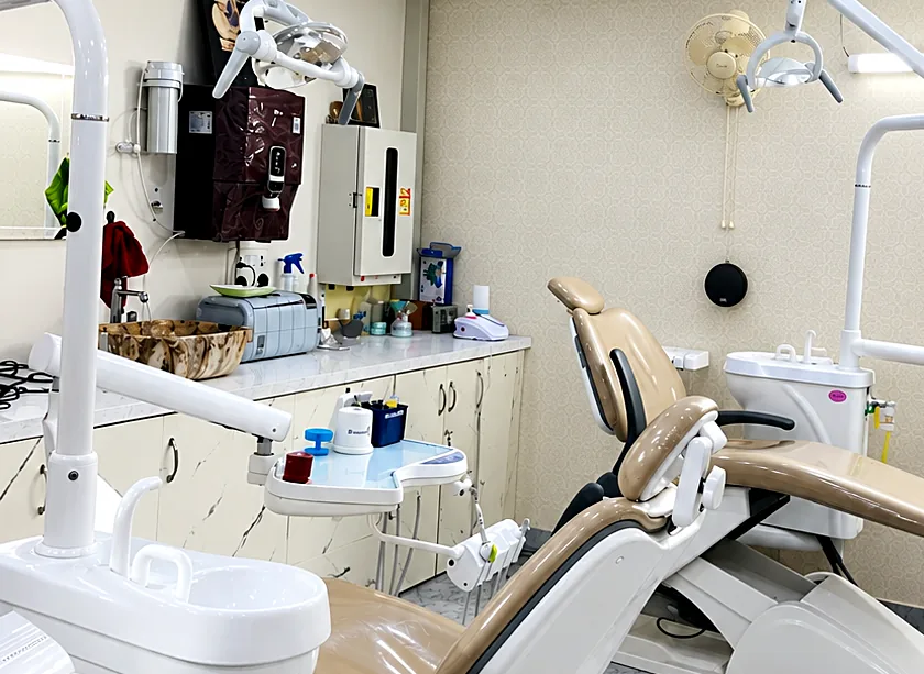 Two treatment chairs at the clinic